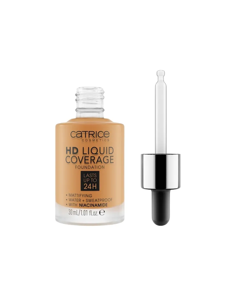 catrice Teint FoundationHD Liquid Coverage Foundation 040 Warm Beige 266,33 € / 1 l 