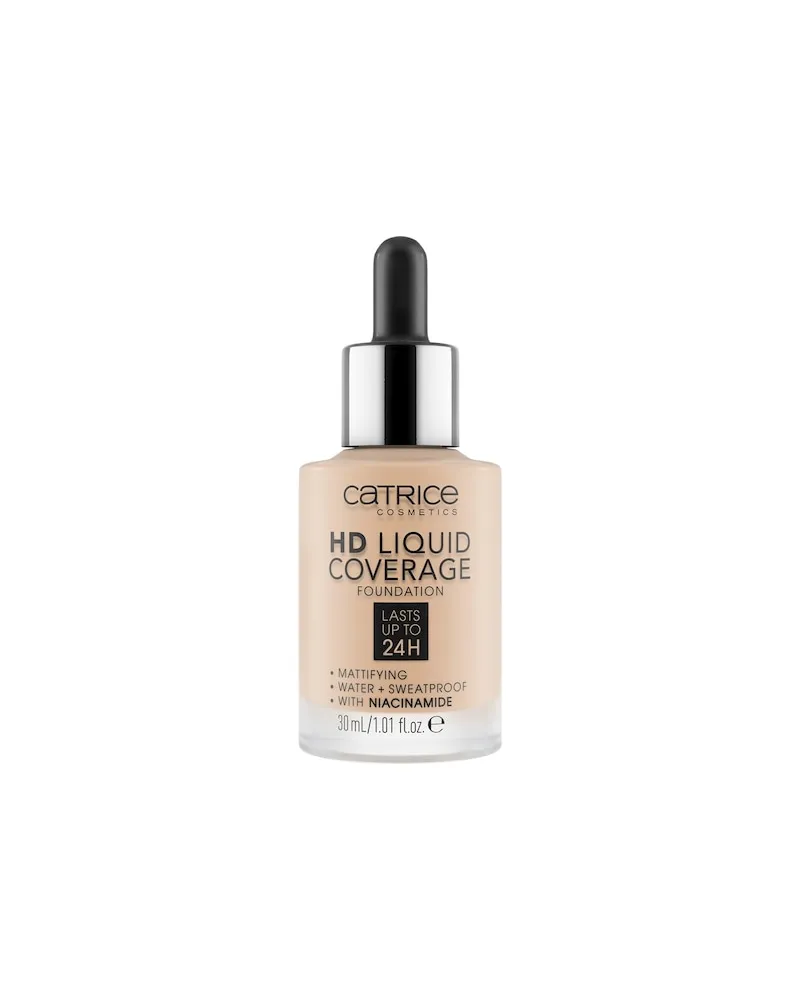 catrice Teint FoundationHD Liquid Coverage Foundation 040 Warm Beige 266,33 € / 1 l 