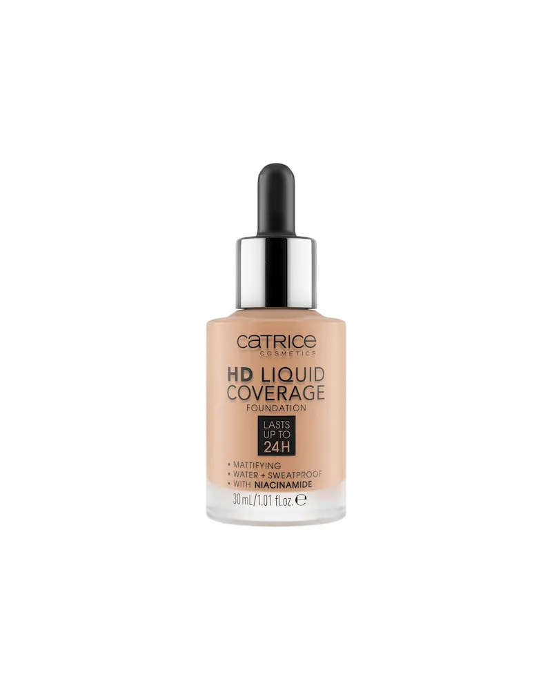 catrice Teint FoundationHD Liquid Coverage Foundation 040 Warm Beige 266,33 € / 1 l 