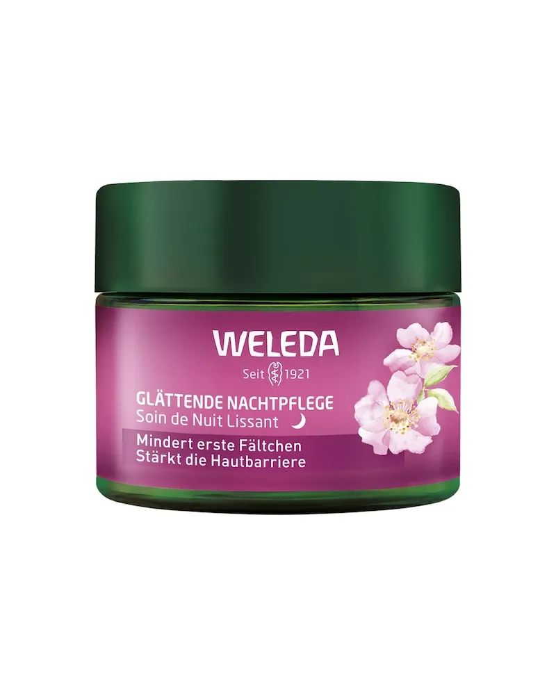 Weleda Gesichtspflege NachtpflegeStärkt die Hautbarriere, mindert erste FältchenGlättende Nachtpflege Wildrose & Weisser Tee 404,00 € / 1 l 