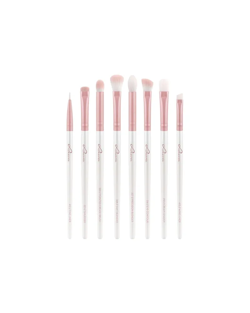 Luvia Cosmetics Luvia-Cosmetics Pinsel PinselsetPrime Vegan Candy All Eye Want Wing Liner + Cream Shader + Eye Contour + Pointed Crease Brush + Soft Blender + Precision Blender + Smudger + Fine Liner 26,63 