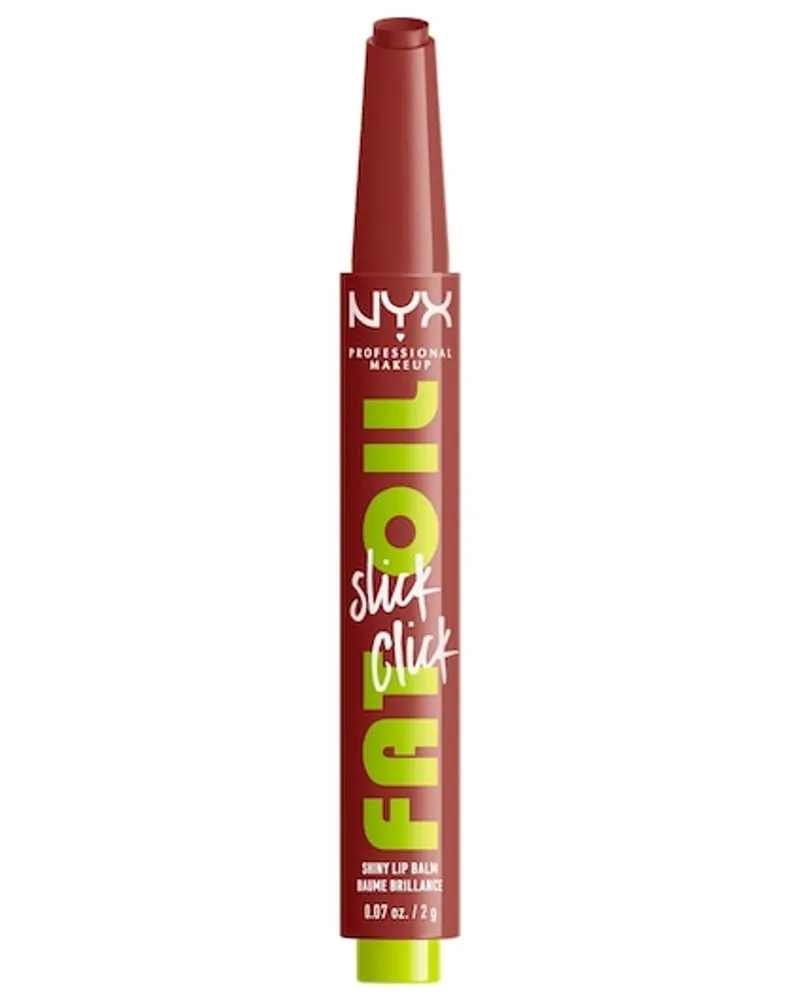 NYX Cosmetics Lippen Make-up Lippenstift Fat Oil Slick Click Trending Topic 