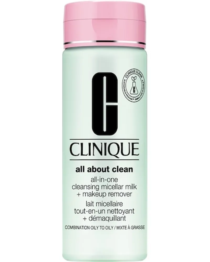 Clinique 3-Phasen Systempflege 3-Phasen-Systempflege All-In-One Cleansing Micellar Milk + Makeup Remover Very Dry To Dry Combination 