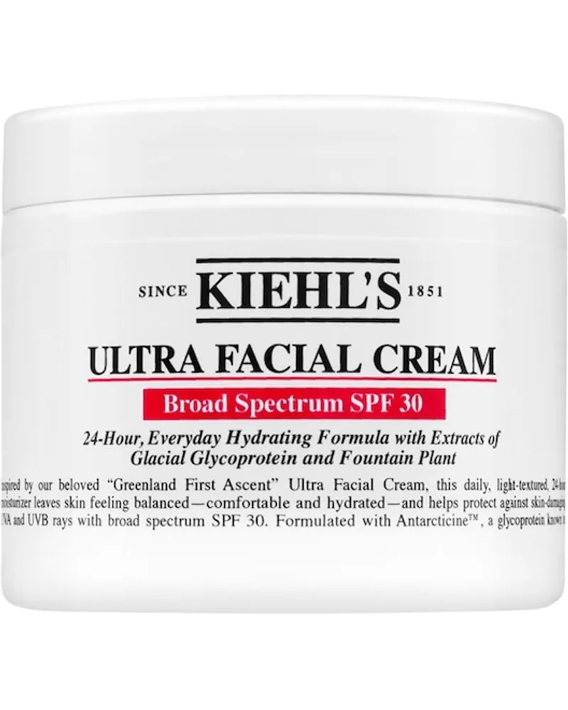 Kiehl's Gesichtspflege Feuchtigkeitspflege Ultra Facial Cream SPF 30 