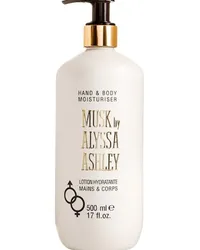 Alyssa Ashley Unisexdüfte Musk Hand & Body Lotion mit Pumpspender 