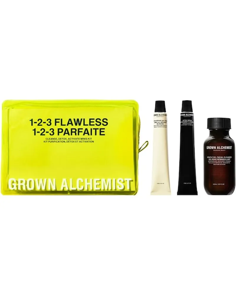 Grown Alchemist Körperpflege Sets Geschenkset Hydra-Repair Cream 12 ml +Detox-Serum 10 ml + Facial Cleanser 50 ml 