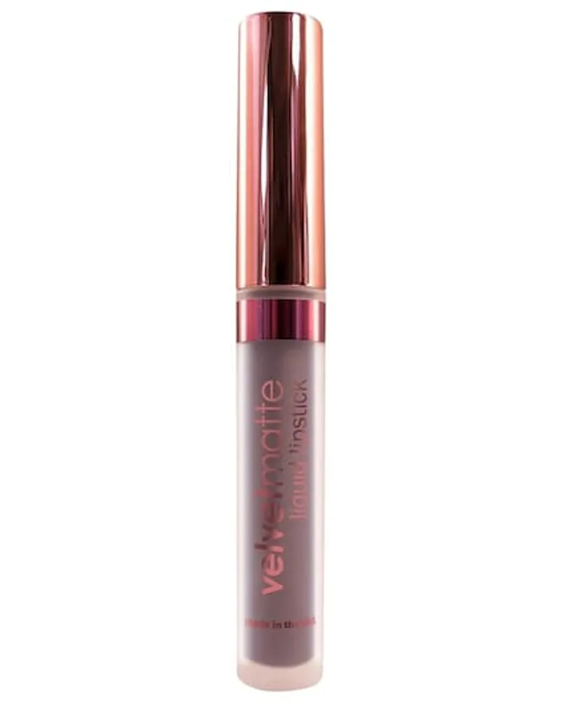 LaSplash Cosmetics Lippen Make-Up Lippenstift Velvet Matte Liquid Lipstick Creme Brulee 