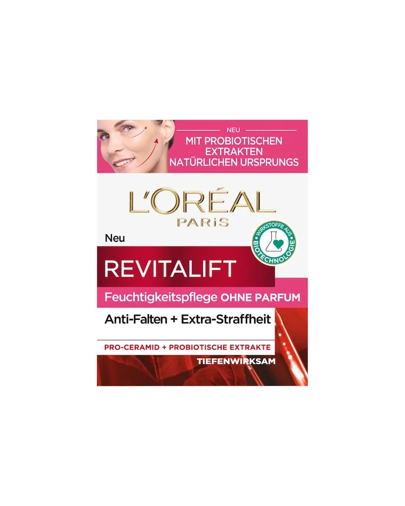 L'Oréal LOreal-Paris Gesichtspflege Anti-AgingAnti-Falten & Extra StraffheitRevitaLift Feuchtigkeitspflege ohne Parfum 219,80 € / 1 l 