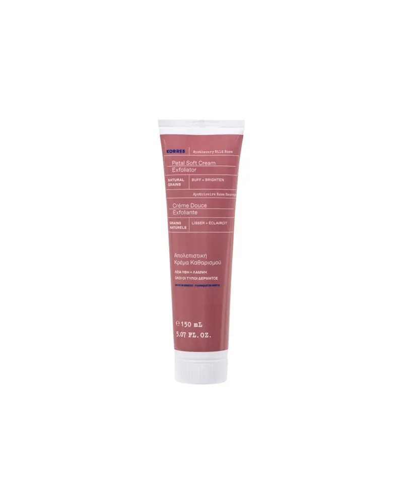 Korres Gesichtspflege Apothecary Wild Rose Sanfte Gesichtspeeling-Creme 