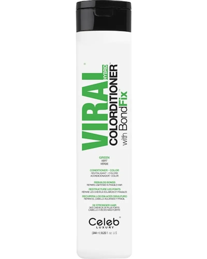 CELEB LUXURY Haarpflege Viral Colorditioner Vivid Green Colorditioner 