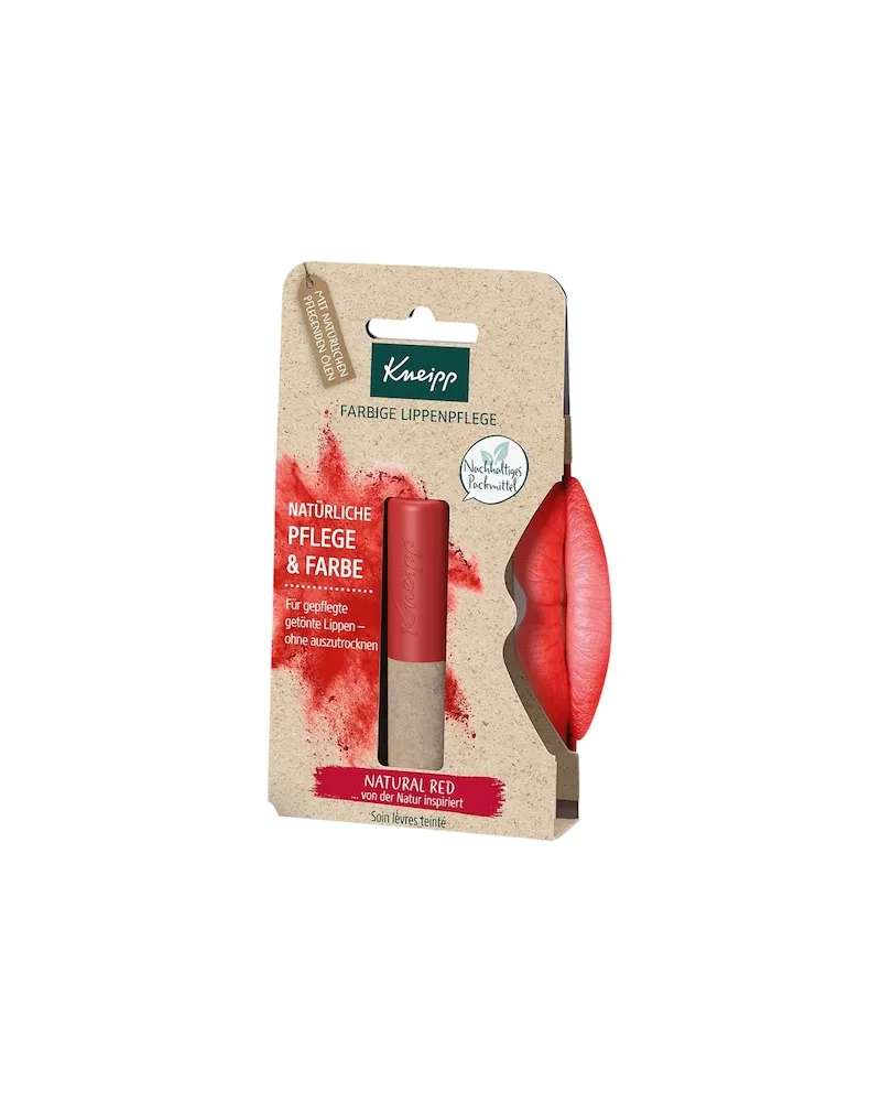 Kneipp Pflege GesichtspflegeFarbige Lippenpflege Natural Red 