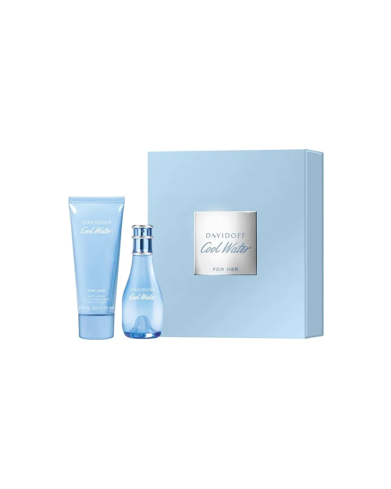 Davidoff Damenduefte Cool-Water-For-HerGeschenkset Eau de Toilette Spray 30 ml + Body Lotion 75 ml 46,00 