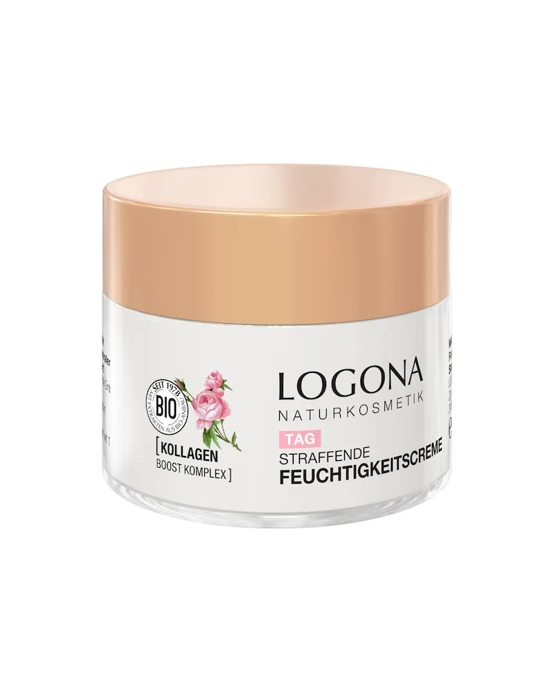 Logona Gesichtspflege Tagespflege Bio-Rosenextrakt und ApfelsamenextraktMoisture Lift Straffende Feuchtigkeitscreme 