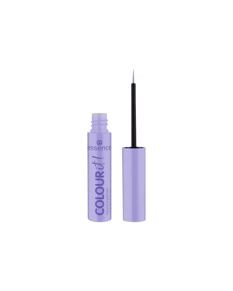 essence Augen Eyeliner-KajalCOLOUR it! Liquid Eyeliner 03 Light Lilac 