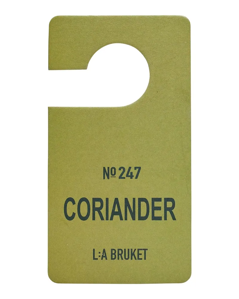 L:A Bruket LA-BRUKET Wohnen Raumduft247 Fragrance Tag Coriander 1.473,33 € / 1 kg 