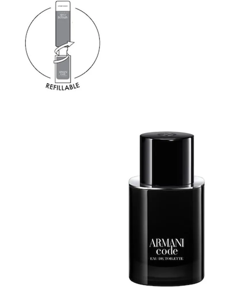 Giorgio Armani Herrendüfte Code Homme Eau de Toilette Spray - nachfüllbar 