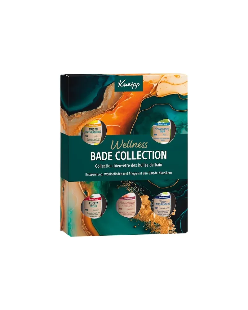 Kneipp Badezusatz BadeoeleWellness Bade Collection Bade-Essenz Muskel Entspannung Bade-Essenz Entspannung Pur Bade-Essenz Rücken Wohl Pflegeölbad Mandelblüten Hautzart Bade-Essenz Tiefenentspannung 20 ml (349,50 € / 1 l 