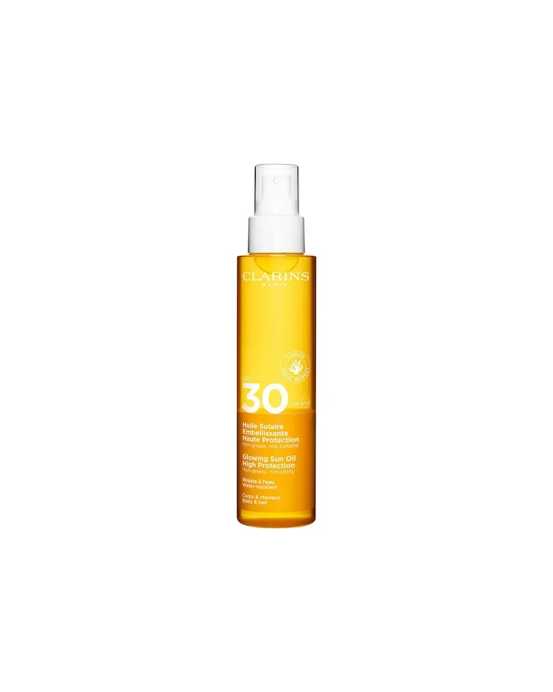 Clarins SONNENPFLEGE SonnenschutzHuile Solaire Embellissante Haute Protection SPF 30 149,80 € / 1 l 