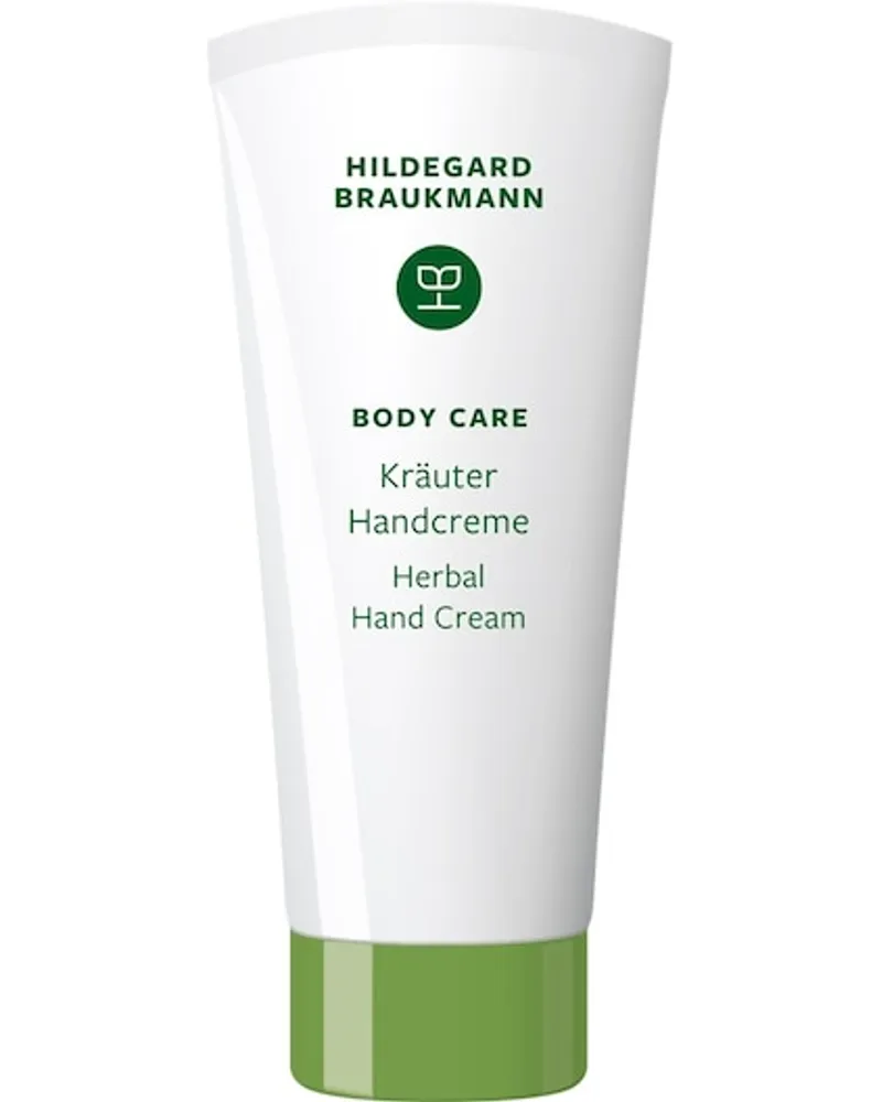 Hildegard Braukmann Pflege Body Care Kräuter Handcreme 