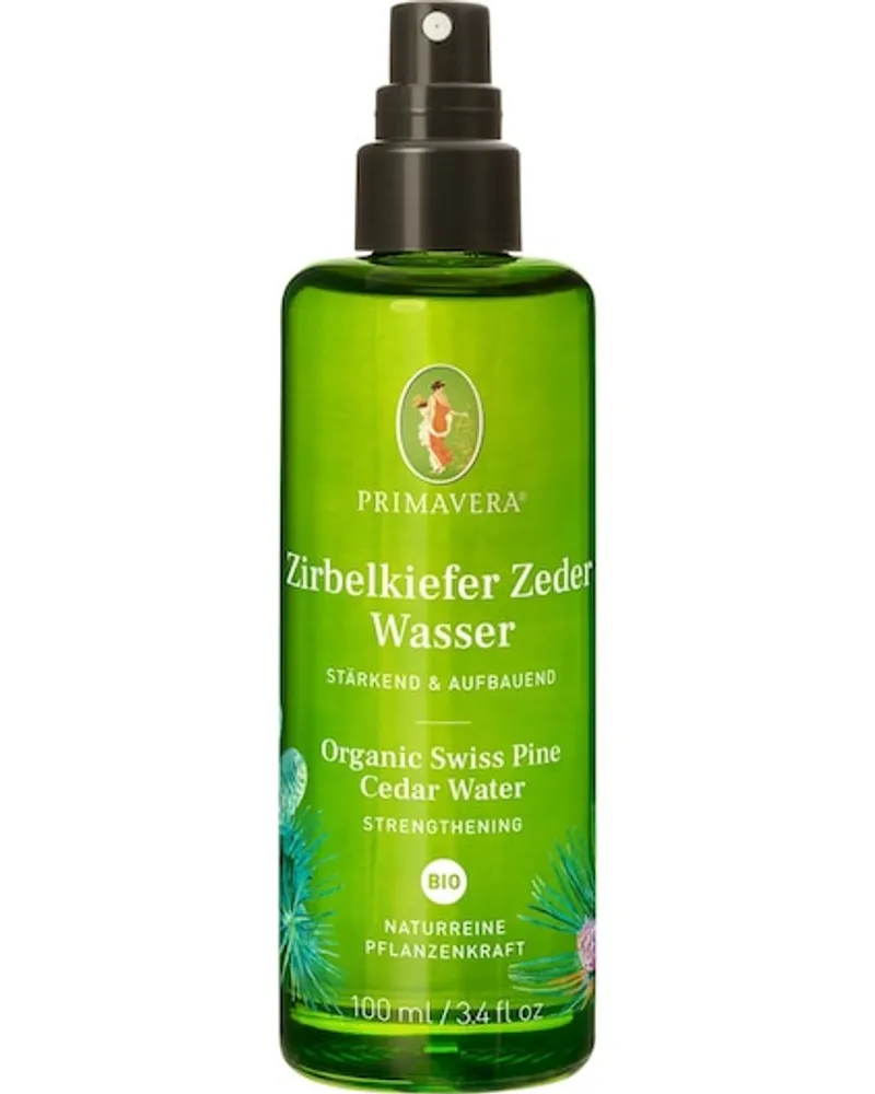 Primavera Aromatherapie Bio Pflanzenwässer Zirbelkiefer Zeder Wasser bio 