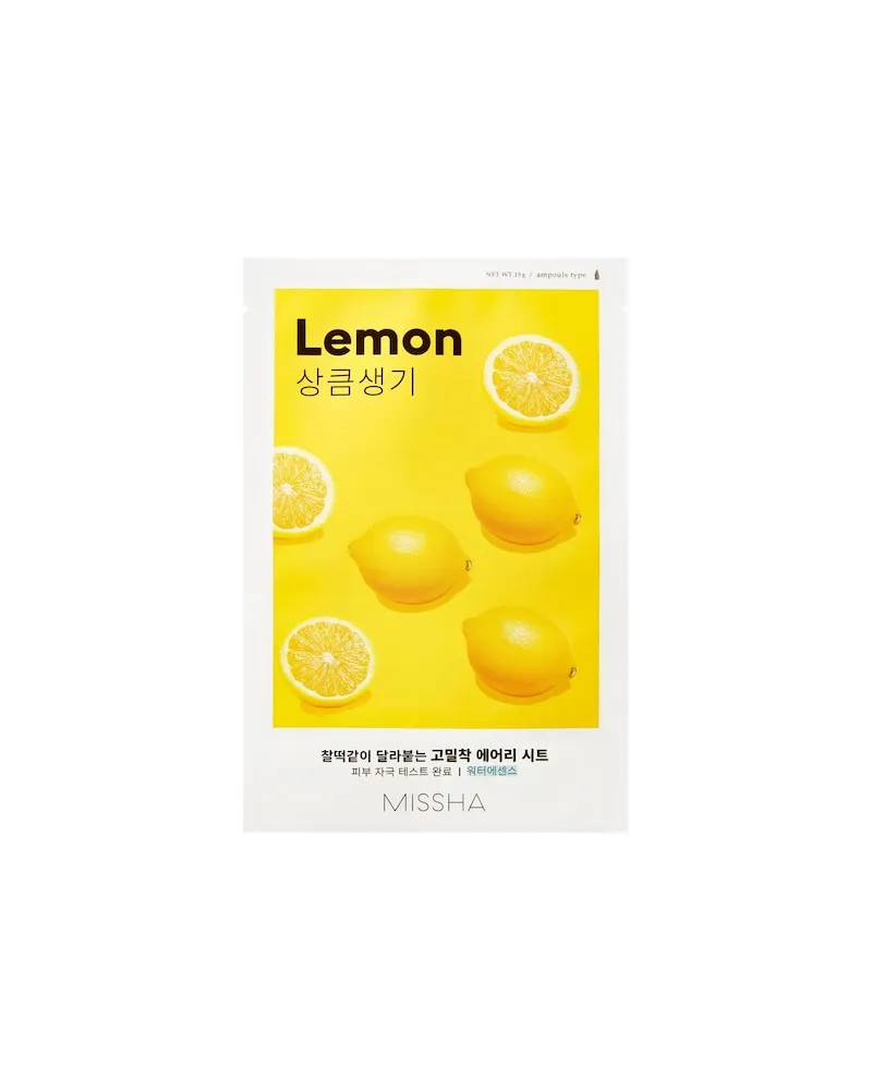 Missha Masken TuchmaskenAiry FitMask Lemon 2,45 