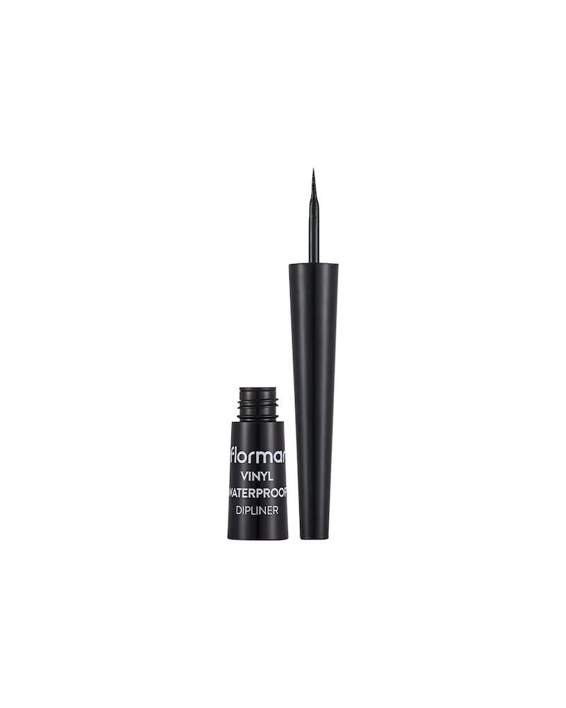 Flormar Augen-Make-up EyelinerVinyl Waterproof Dipliner 001 Black 