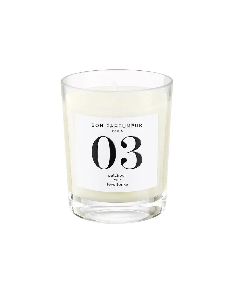 Bon Parfumeur BON-PARFUMEUR Home-Line Candles03 Patchouli, Leather, Tonka Bean 250,00 € / 1 kg 