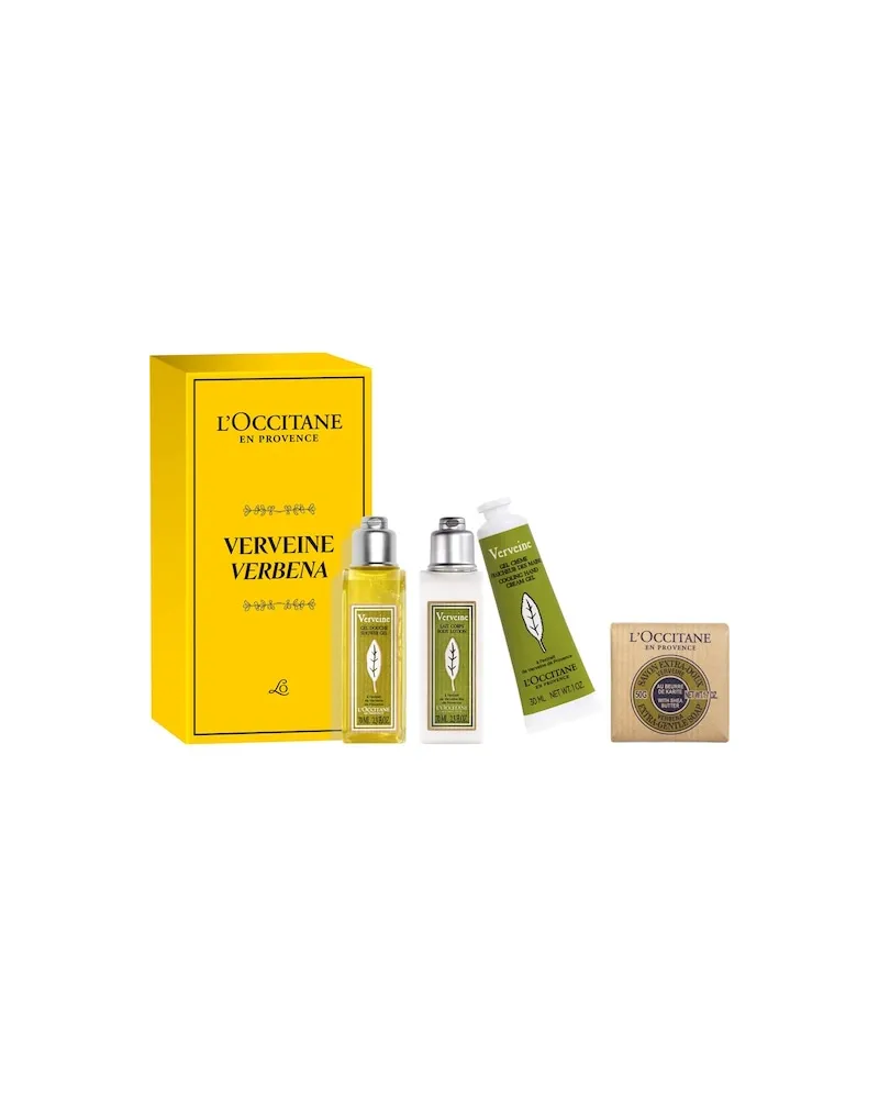 L'Occitane LOccitane Geschenkideen GeschenksetsVerbene Routine Set Handcreme 30ml + Seife 50g + Duschgel 70ml + Körpermilch 70ml 25,00 