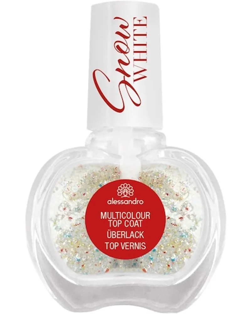 alessandro Collection Snow White Multicolour Top Coat 