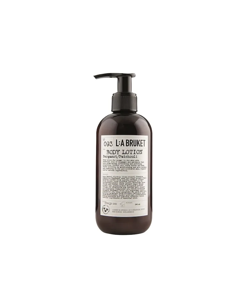 L:A Bruket LA-BRUKET Koerperpflege Koerperlotionen-und-Koerperbutter093 Body Lotion Bergamot/Patchouli 154,58 € / 1 l 