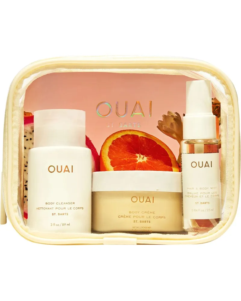 Ouai Haircare Koerper KoerperpflegeWanna Get A Ouai Kit Body Cleanser St. Barts Travel Size 89.0 ml + Body Crème St. Barts Travel Size 96.4 ml + Hair & Body Mist Deluxe 25.0 ml 36,00 