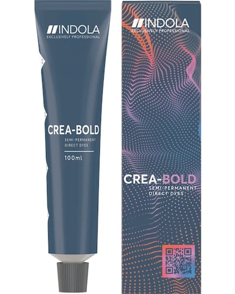 Indola Professionelle Haarfarbe Crea-Bold Semi-Permanente Haarfarbe Indigo Blau 