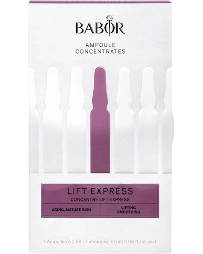 Babor Gesichtspflege Ampoule Concentrates Lift Express 7 Ampoules 