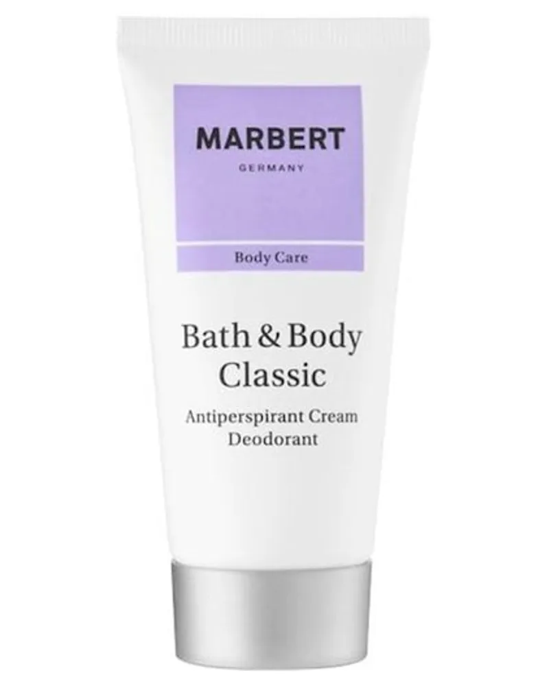 Marbert Pflege Bath & Body Antiperspirant Cream 