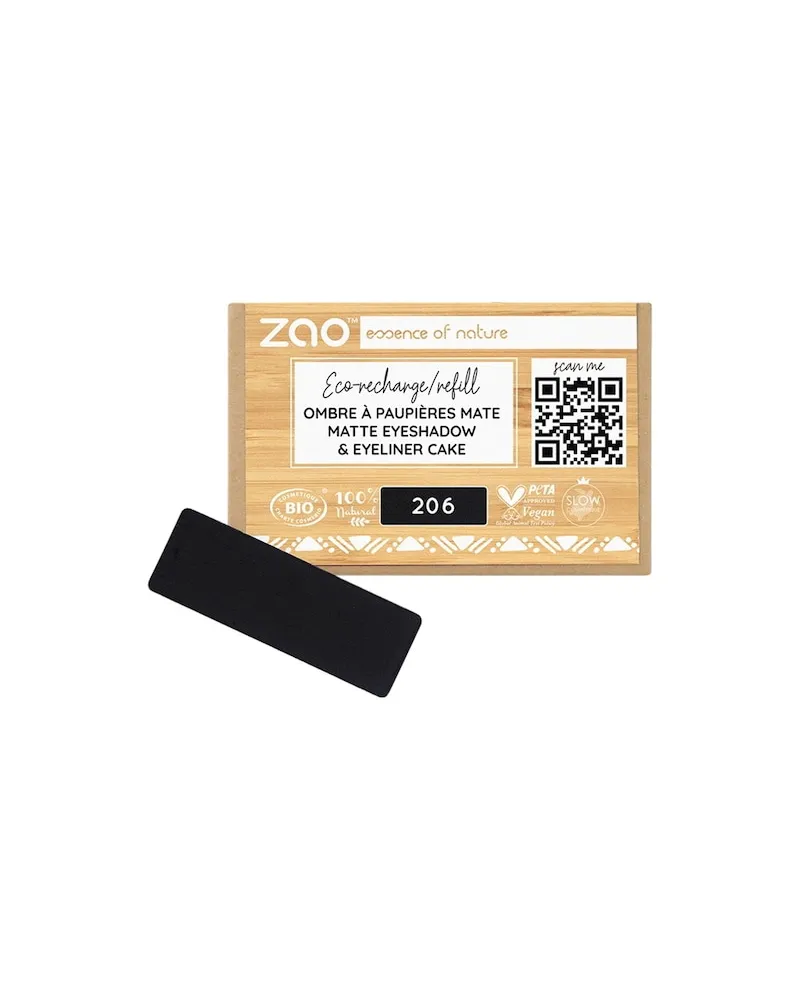 Zao Augen Lidschatten-PrimerMatt Eyeshadow Refill 221 Matt Plum 