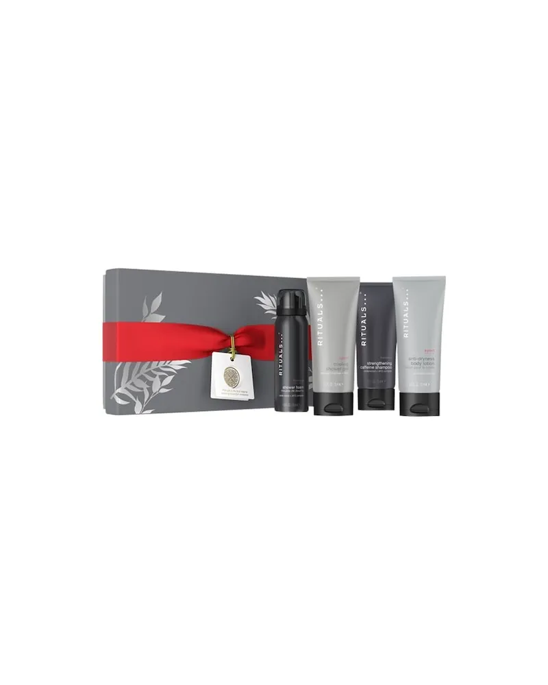 RITUALS Rituale Homme-CollectionSmall Gift Set Shower Foam 50 ml + Cooling Shower Gel 70 ml + Strengthening Caffeine Shampoo 70 ml + Anti-Dryness Body Lotion 70 ml 25,90 