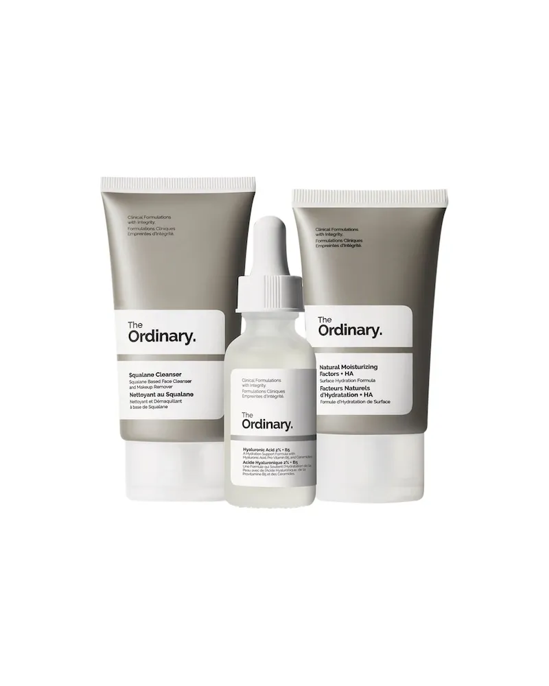 The Ordinary. The-Ordinary Gesicht CremesThe Daily Set Squalane Cleanser, 50 ml + Hyaluronic Acid 2% + B5 (mit Ceramiden), 30 ml + Natural Moisturizing Factors + HA, 30 ml 22,95 