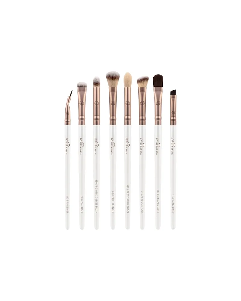 Luvia Cosmetics Luvia-Cosmetics Pinsel PinselsetPrime Vegan All Eye Want Wing Liner + Cream Shader + Eye Contour + Pointed Crease Brush + Soft Blender + Precision Blender + Smudger + Fine Liner 20,35 