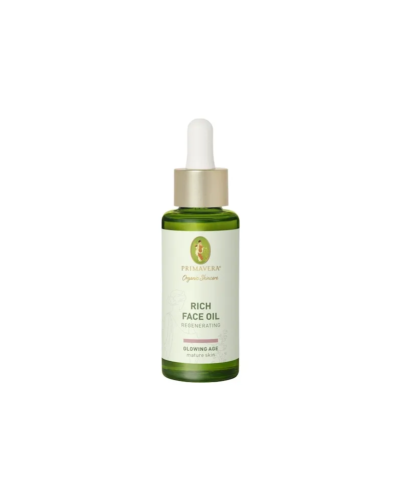 Primavera Gesichtspflege Glowing Age Rich Face Oil Regenerating 