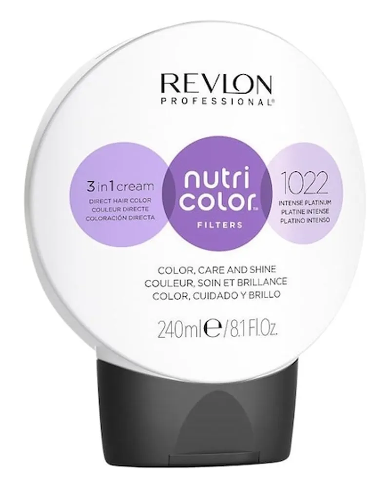 Revlon Haarfarbe & Haartönung Nutri Color Filters 1022 Intense Platinum 