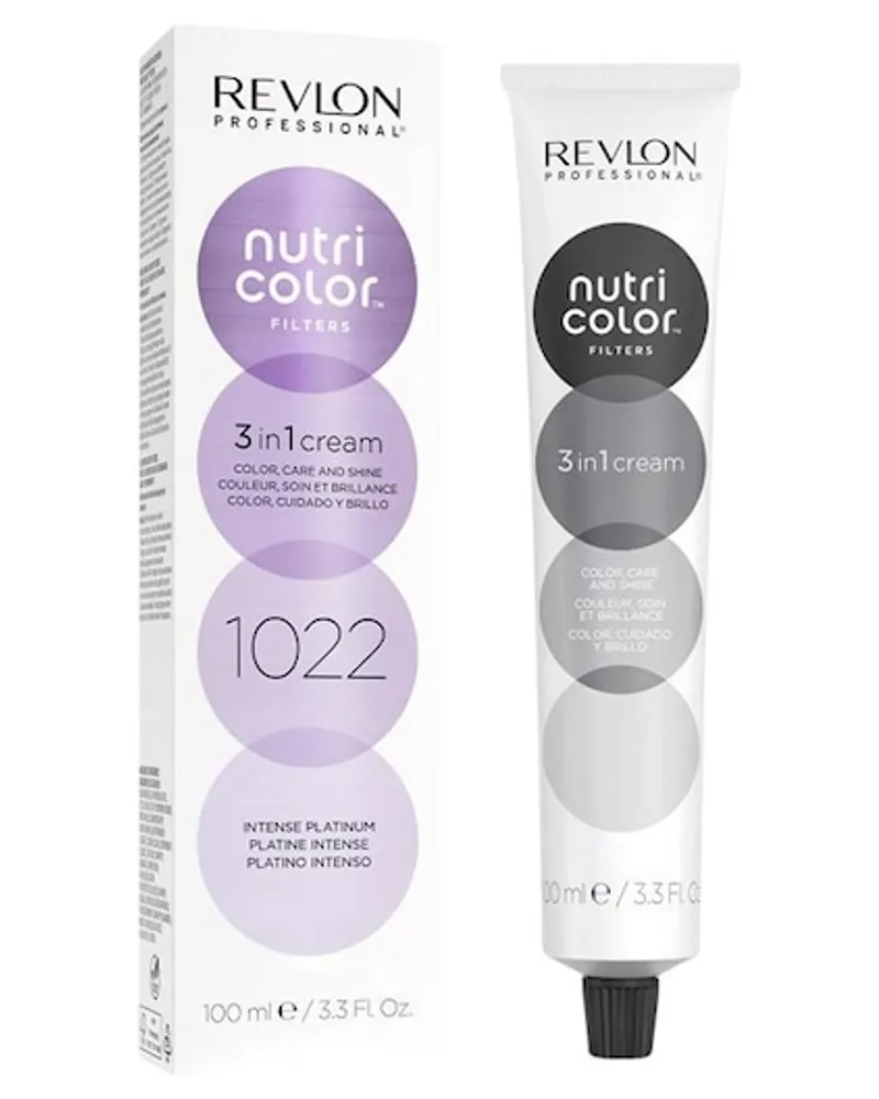 Revlon Haarfarbe & Haartönung Nutri Color Filters 1022 Intense Platinum 