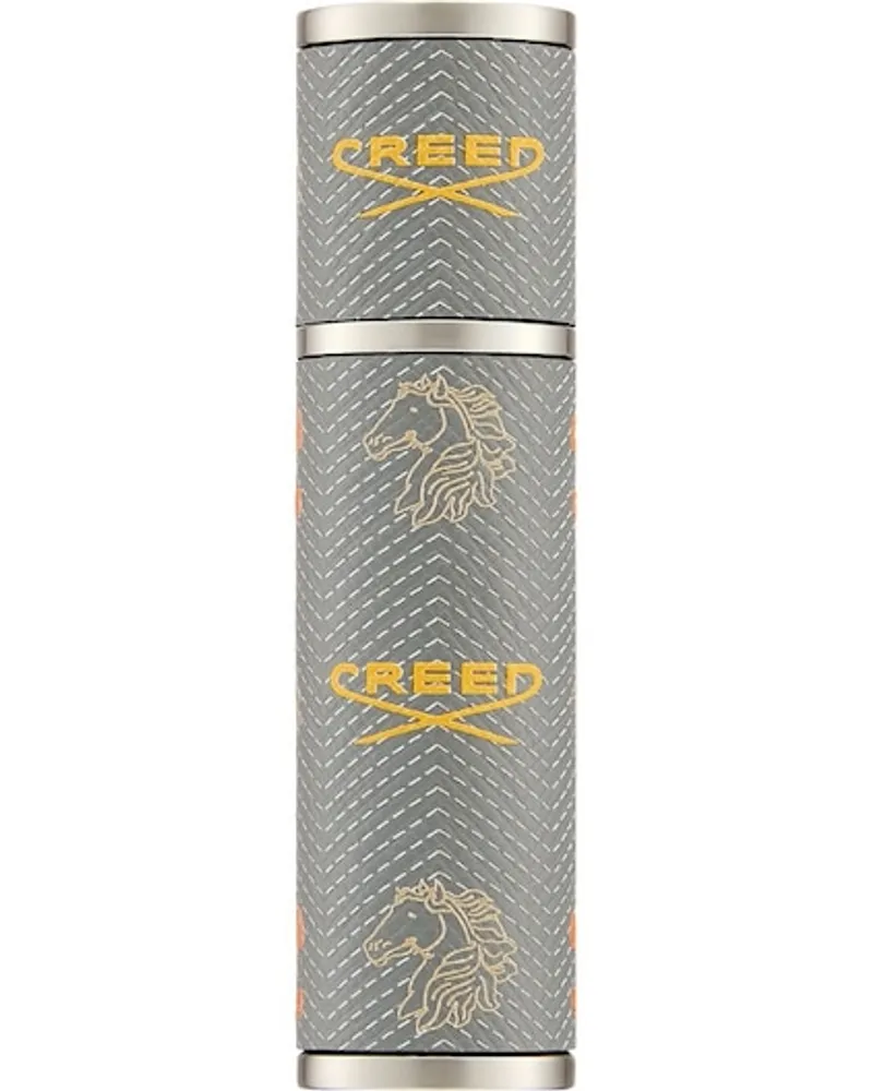 Creed Accessoires Taschenzerstäuber Befüllbarer Lederzerstäuber Grau für 5 Milliliter 