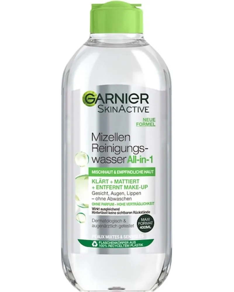 Garnier Gesichtspflege Reinigung Mischhaut & Empfindliche HautMizellen Reinigungswasser All-in-1 