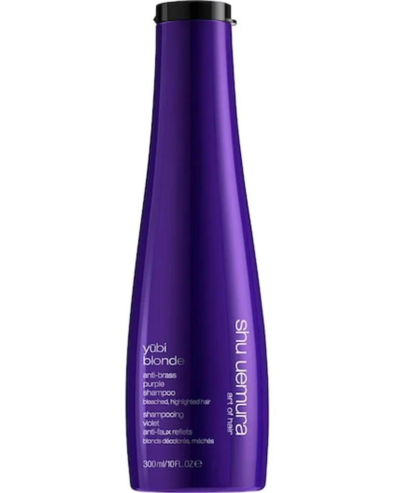 Shu Uemura Haarpflege yūbi blonde Anti-Gelbstich Purple Shampoo 