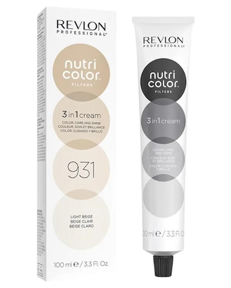 Revlon Haarfarbe & Haartönung Nutri Color Filters 931 Light Beige 