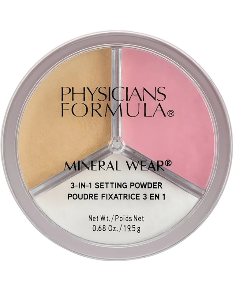 Physicians Formula Gesichts Make-up Puder Mineral Wear 3-In-1 Setting Powder 