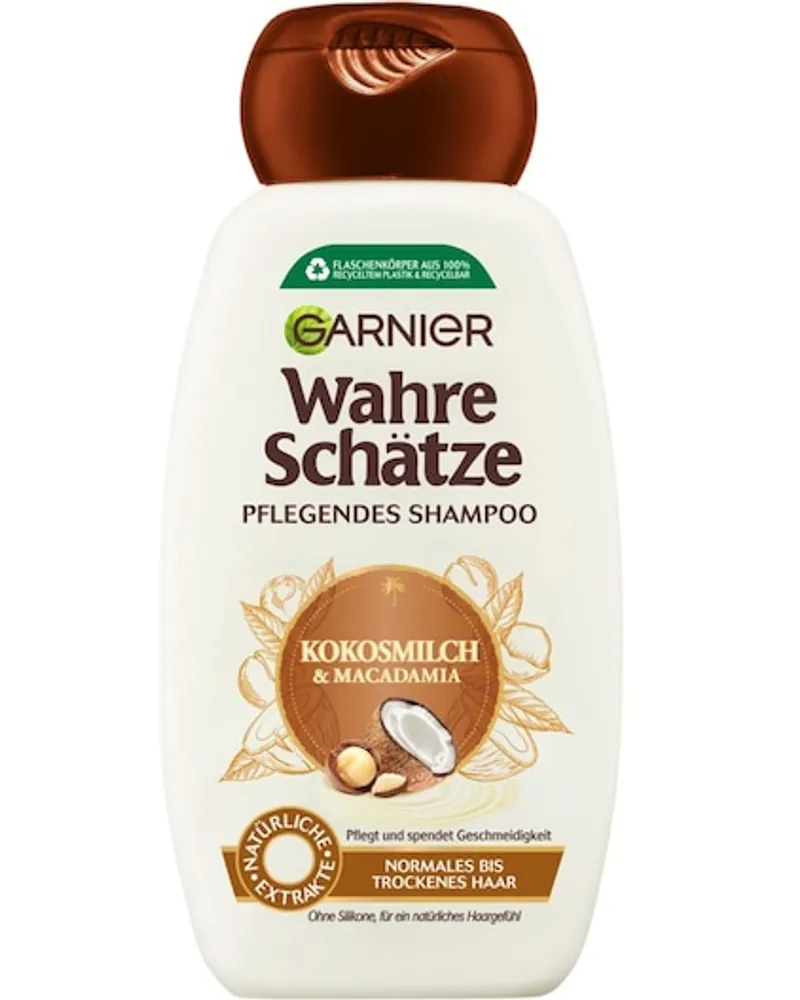 Garnier Wahre Schätze Kokosmilch & Macadamia Pflegendes Shampoo 