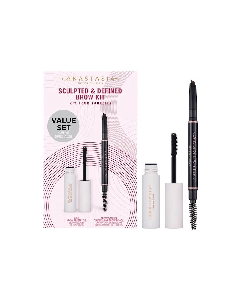 Anastasia Anastasia-Beverly-Hills Augen AugenbrauenfarbeSculpted & Define Brow Kit Dark Brown 33,00 
