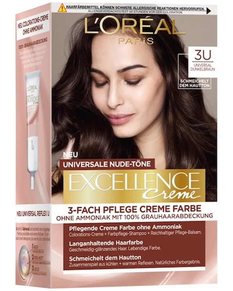 L'Oréal Haarfarbe Collection Excellence Creme Universale Nude-Töne 5UR Universal Rot 