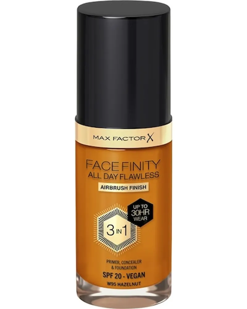 Max Factor Make-Up Gesicht FacefinityAll Day Flawless Foundation LSF 20 100 Cocoa 